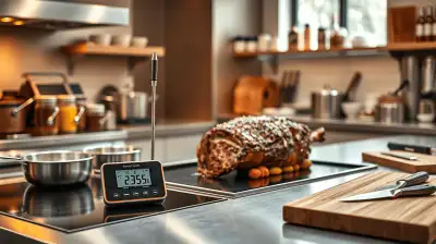 Funk-Fleischthermometer: Freiheit beim Kochen