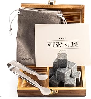 Whisky Steine aus natürlichen Speckstein I wiederverwendbare Eiswürfel, Whiskysteine, Whisky St…