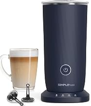 SIMPLETASTE Milchaufschäumer Elektrisch 4-in-1 | Heißer & kalter Milchschaum, Milch erwärmen, …